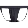 Savage X Fenty Shadow Fit Jock Strap In Black Caviar