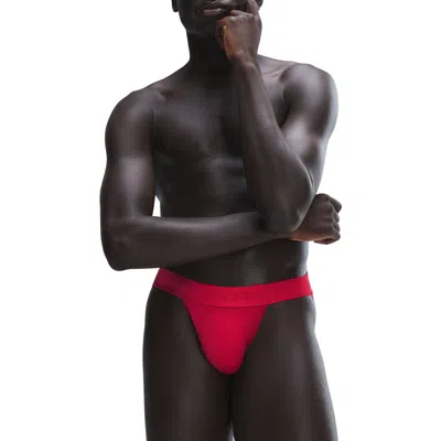Savage X Fenty Shadow Fit Jock Strap In Red