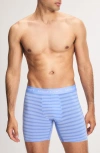 Savage X Fenty Sheer Line Boxer Briefs In Blue