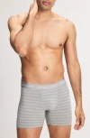 Savage X Fenty Sheer Line Boxer Briefs In Gray