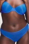 Savage X Fenty Sheer X Cheeky Briefs In Blue