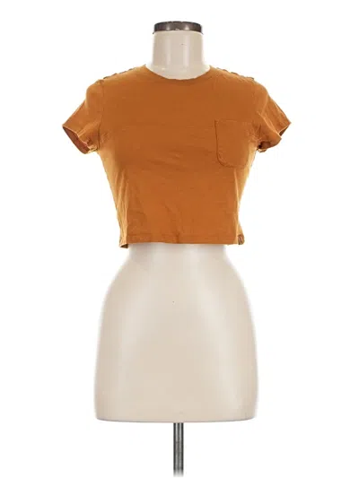 Pre-owned Savage X Fenty Short Sleeve T-shirt In Brown