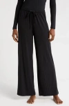 Savage X Fenty Sleek Stitch Sleep Pants In Black Caviar