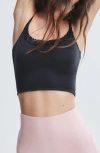 Savage X Fenty Snug Hug Sleep Camisole In Black Caviar