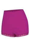 Savage X Fenty Snug Hug Sleep Shorts In Try Me Purple