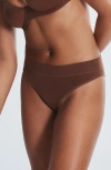 Savage X Fenty Soft N' Savage Cheeky Panties In Brown Sugar Nude