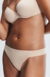 Savage X Fenty Soft 'n Savage Thong In Honey Nude