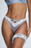 Savage X Fenty Something Savage X Garter In Endless Blue