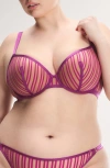 Savage X Fenty Strappy Hour Lightly Lined Semi-demi Bra In Pink