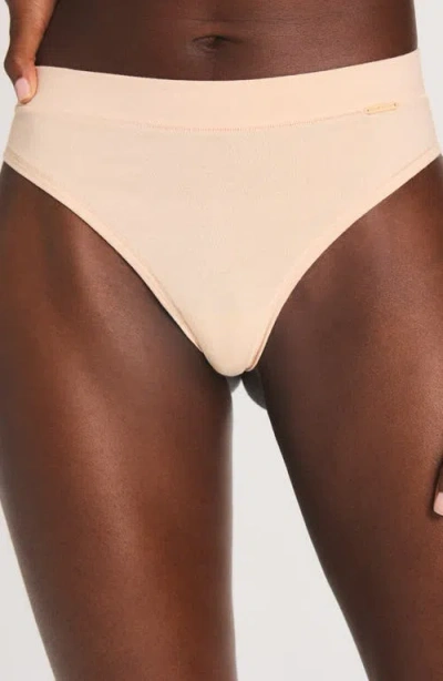 Savage X Fenty Stretch Cotton Essentials Thong In Multi