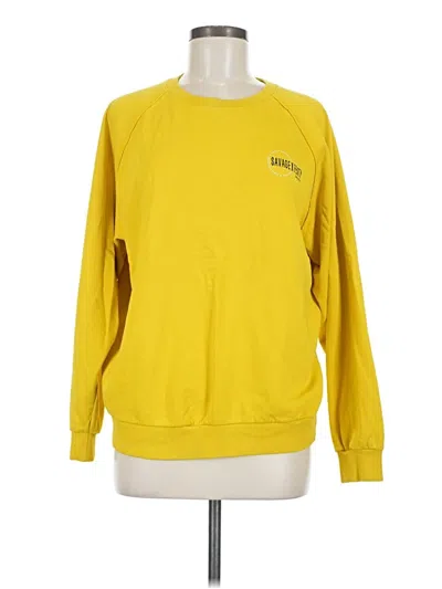 Pre-owned Savage X Fenty Sweatshirt In Yellow