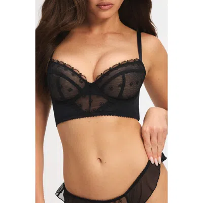 Savage X Fenty Sweet Fetish Underwire Bustier In Black