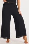 Savage X Fenty Swirly Girly Pajama Pants In Black