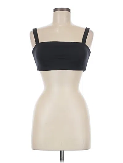 Pre-owned Savage X Fenty Tube Top Black Strapless Neckline Tops