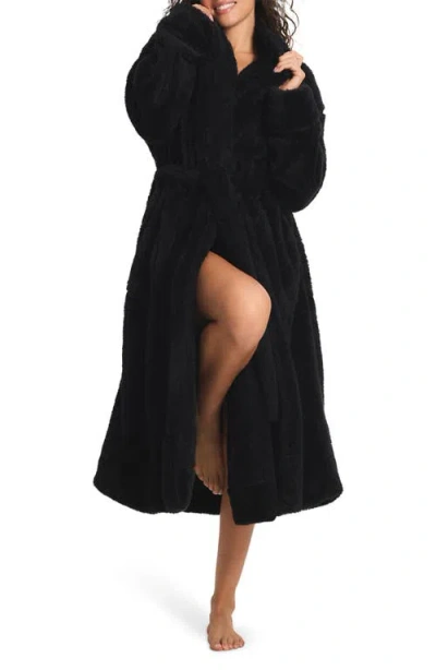 Savage X Fenty Undercover Softie Robe In Black