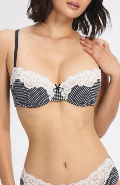 Savage X Fenty Unlined Low-cut Balconette Bra In Black
