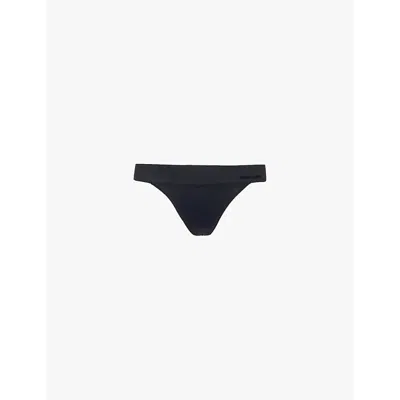 Savage X Fenty X Fenty Womens Caviar Soft N' Savage Mid-rise Stretch-woven Thong Xs