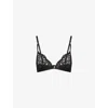 Savage X Fenty X Fenty Womens Caviar Savage Not Sorry Lace Bralette