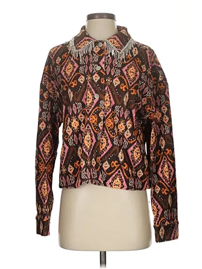 Pre-owned Savanna Jane Jacket In Brown