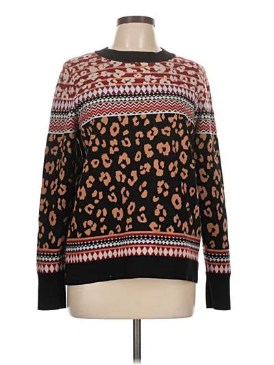 Pre-owned Savanna Jane Pullover Sweater In Brown
