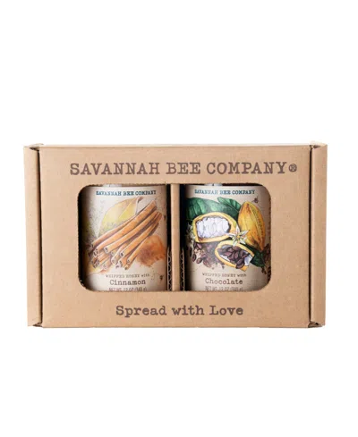 Savannah Bee Company Cinnamon And Chocolate Whipped Honey Gift Set, 12oz In No Color