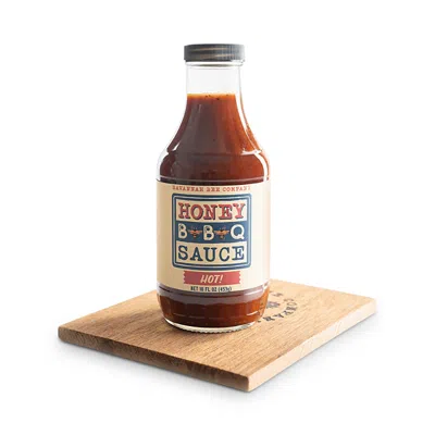 Savannah Bee Company Hot Honey Bbq Sauce In Red