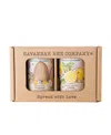 Savannah Bee Company Original And Lemon Whipped Honey Gift Set, 12oz In No Color