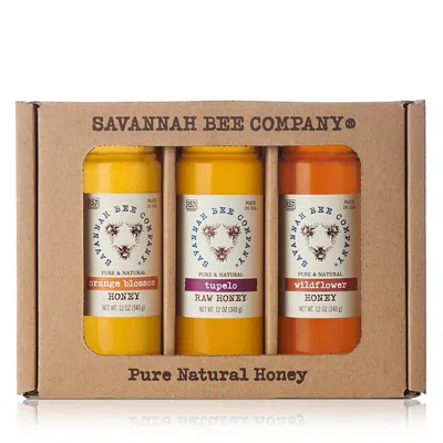 Savannah Bee Company Southern Selections Honey Gift Set In Multi