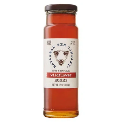 Savannah Bee Company Wildflower Honey In Red