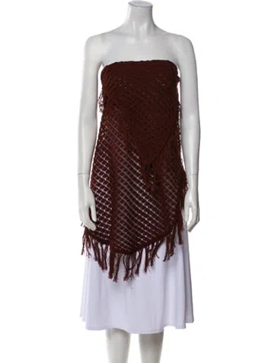 Pre-owned Savannah Morrow The Label One-shoulder Sweater W/ Tags In Multi