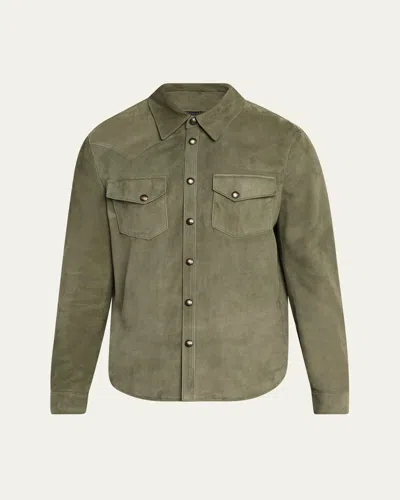 Savas Men's Lowry Leather Shirt Jacket