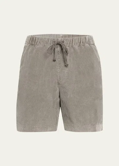 Save Khaki Men's Pigment-dyed Corduroy Shorts In Mocha