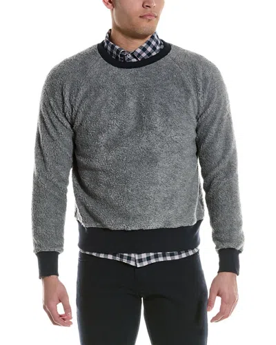 Save Khaki United Berber Crewneck Sweatshirt In Grey