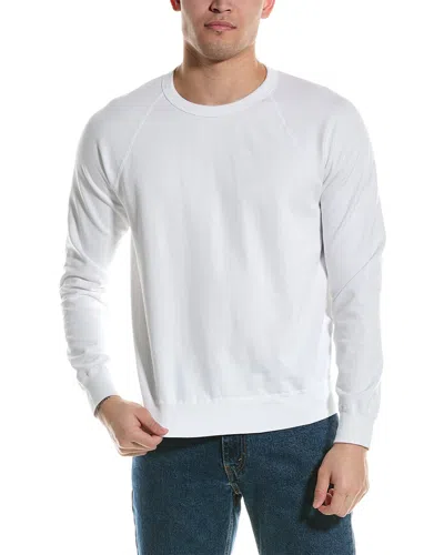 Save Khaki United Fleece Crewneck Sweatshirt In White