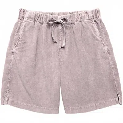 Save Khaki United Men's Corduroy Easy Short In Lavender In Neutral