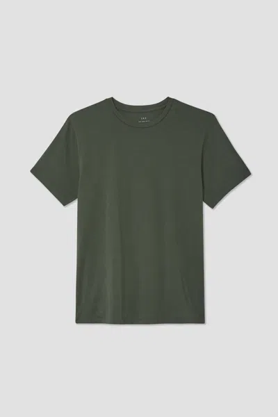 Save Khaki United Men's Short Sleeve Supima Tee In Basil In Green