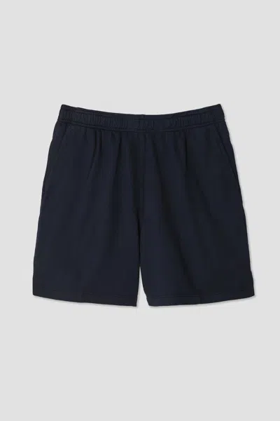 Save Khaki United Men's Supima Fleece Shorts In Navy In Blue