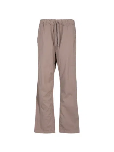Save Khaki United The Easy Chino Drawstring Elasticated Trousers In Brown