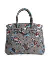 Save My Bag Woman Handbag Taupe Size - Peek (polyether - Ether - Ketone), Polyester, Elastane In Grey