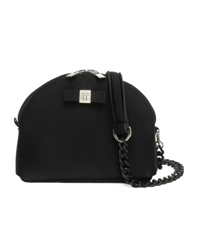 Save My Bag Moon Chain Shoulder Bag In Black