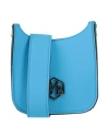 Save My Bag Woman Cross-body Bag Azure Size - Polyamide, Elastane In Blue