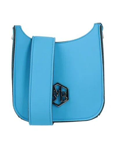 Save My Bag Woman Cross-body Bag Azure Size - Polyamide, Elastane In Blue
