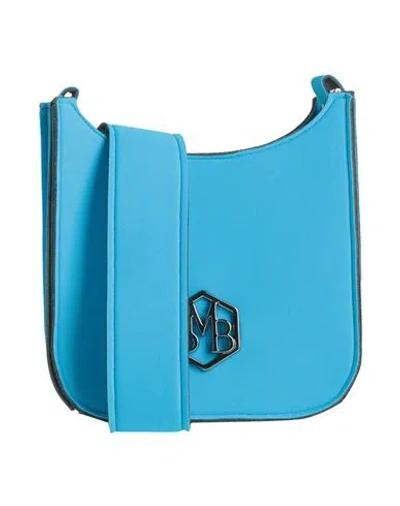 Save My Bag Woman Cross-body Bag Azure Size - Polyamide, Elastane In Blue