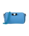 Save My Bag Woman Cross-body Bag Azure Size - Polyester, Polyamide, Elastane In Blue
