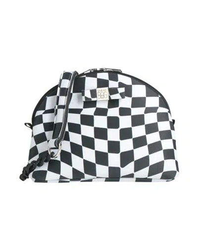 Save My Bag Woman Cross-body Bag Black Size - Polyethylene, Polyamide, Elastane