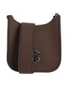 Save My Bag Woman Cross-body Bag Brown Size - Polyamide, Elastane