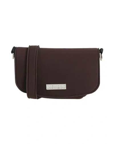 Save My Bag Woman Cross-body Bag Chocolate Brown Size - Polyester, Polyamide, Elastane
