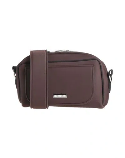 Save My Bag Woman Cross-body Bag Chocolate Brown Size - Polyester, Polyamide, Elastane