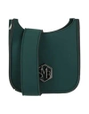 Save My Bag Woman Cross-body Bag Dark Green Size - Polyamide, Elastane