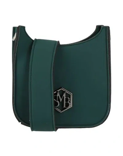 Save My Bag Woman Cross-body Bag Dark Green Size - Polyamide, Elastane